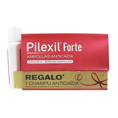 Pilexil Forte 15 Ampollas Anticaída + Regalo Champú Mini
