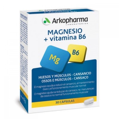 Arkovital Magnesio 375 Mg + B6  21 Comprimidos
